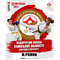  Відкритий кубок Сумської області з Кіокушин БуДо карате /11.11.2023